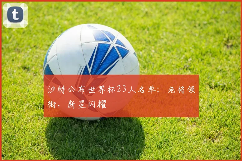 沙特公布世界杯23人名单：老将领衔，新星闪耀
